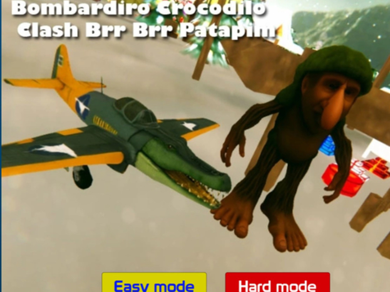 Lojë Bombardiro Crocodilo Clash BRR BRR PATAPIM në internet