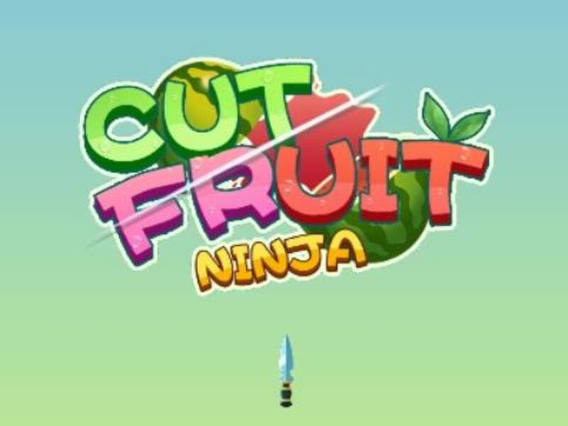 Lojë Pritini ninja frutash në internet